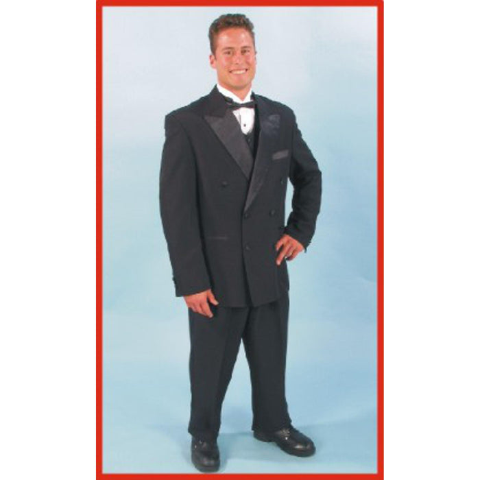 Alexander Double-Breasted Tuxedo - Timeless Elegance in Size 38/48