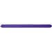 Qualatex Animal Twisty Quartz Purple 260Q Latex Balloons (100/Pk)