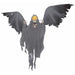 Animated Flying Reaper Set Of 4 - 38"X 52" Halloween Decoration.