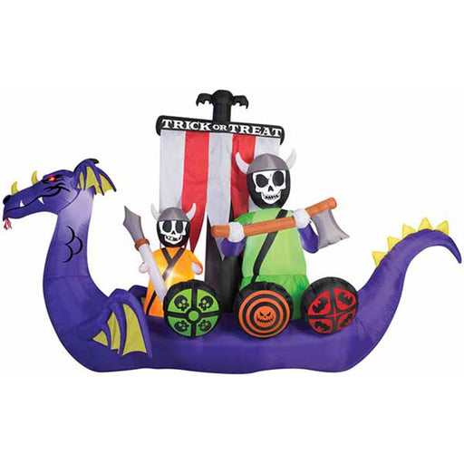 Animated Viking Ship Outdoor Decoration.