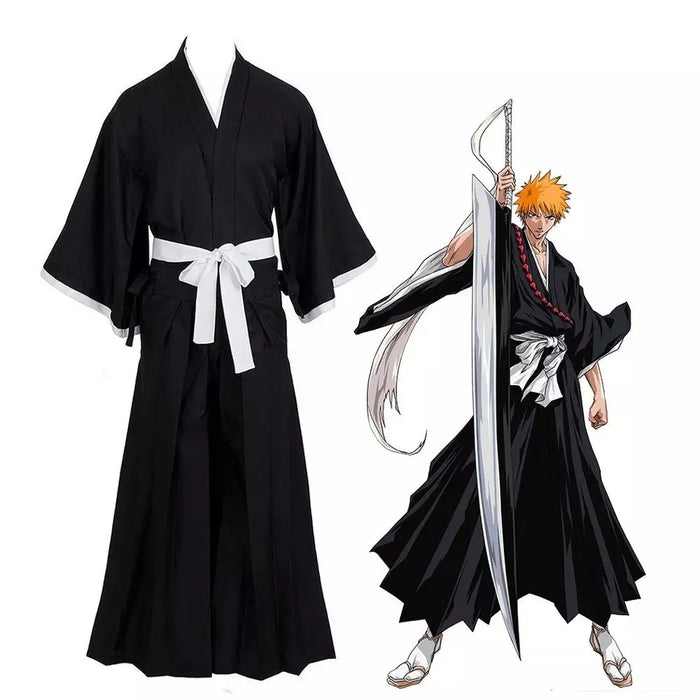 Authentic Japanese Anime Bleach Cosplay Costumes: Embrace the Spirit World!