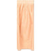 Apricot Plastic Table Skirt.