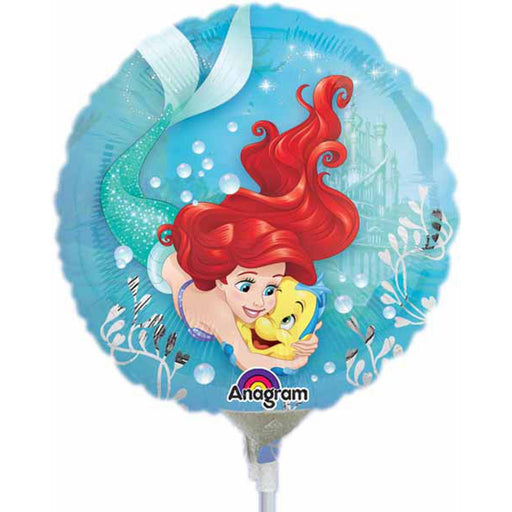 "Ariel Dream Big 9" Round Foil Balloon - A22"
