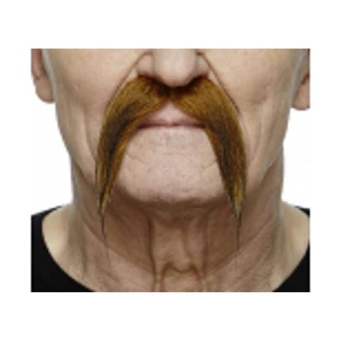 Synthetic Moustache - Auburn Brown 