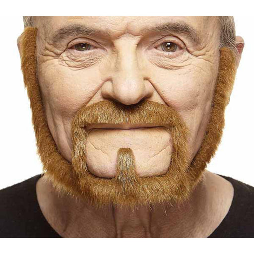 Auburn Moustache & Beard - Costume Accessory