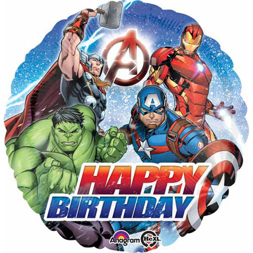 Avengers Happy Birthday Balloon Package (60 Pack)
