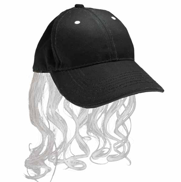 Billy Bob Billy Ray Gray Mullet Hair Hat