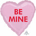"Be Mine Candy Hearts - 40 Pack, 18" Heart-Shaped Package"
