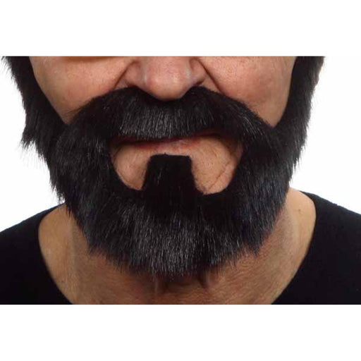 Beard & Moustache Set - Black