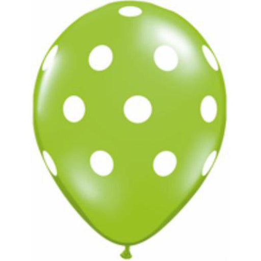 Big Polka Dots 5" Tropical Balloons (100/Bag)