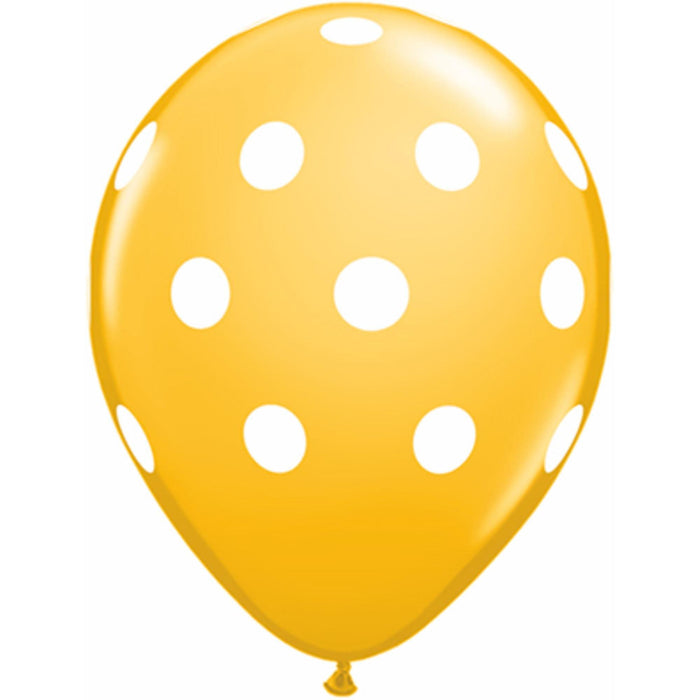 Big Polka Dots 11" Balloon Pack (50/Bg)