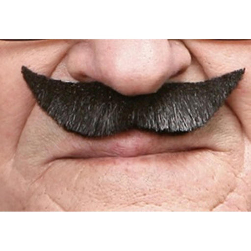 Black Stick-On Moustache