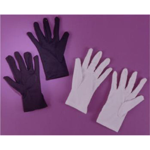 Black Nylon Gloves By Fun World (Packaged)