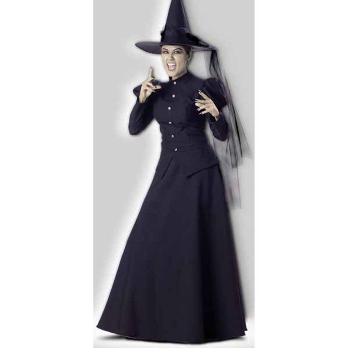 Black Witch Costume For Women (Medium Size)