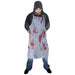 Bloody Prints Apron - Halloween Costume And Kitchen Accessory