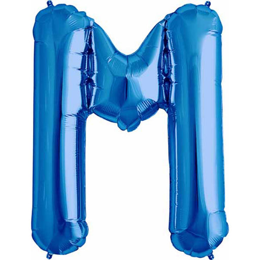 "Blue Letter M 34 Inch - Packaged"