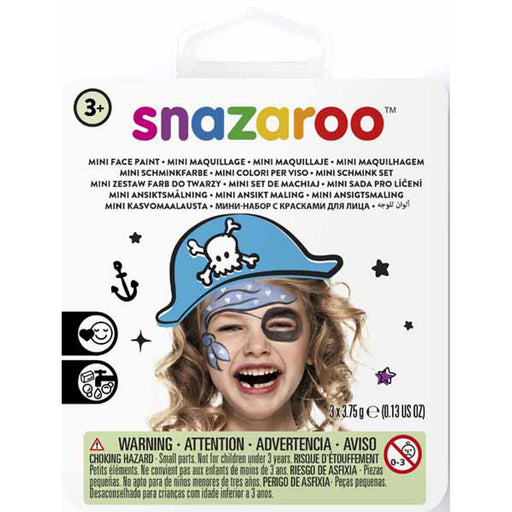 Blue Pirate Mini Paint Kit By Snazaroo.