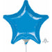 Blue Star 4" Mylar A10 Pack Of 100 #W4Ssbsb.