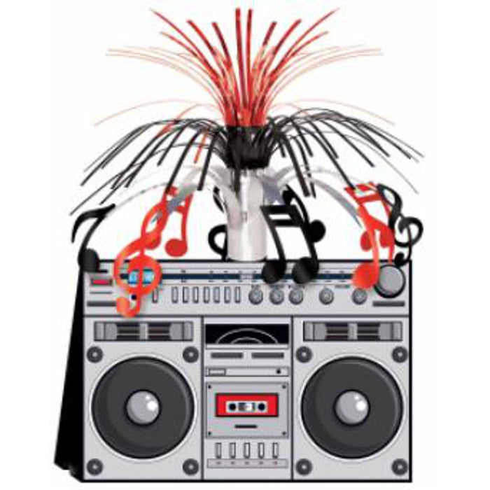 Boom Box Centerpiece 14" - Get The Party Started!