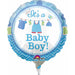 Boy Shower With Love Mylar Balloon - 9" A15