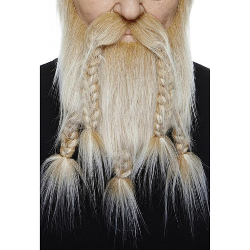 Braided Beard - Blonde/White 