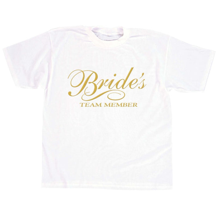 Brides Team Member Xl Tshirt - Comfortable, Durable And Fashionable!