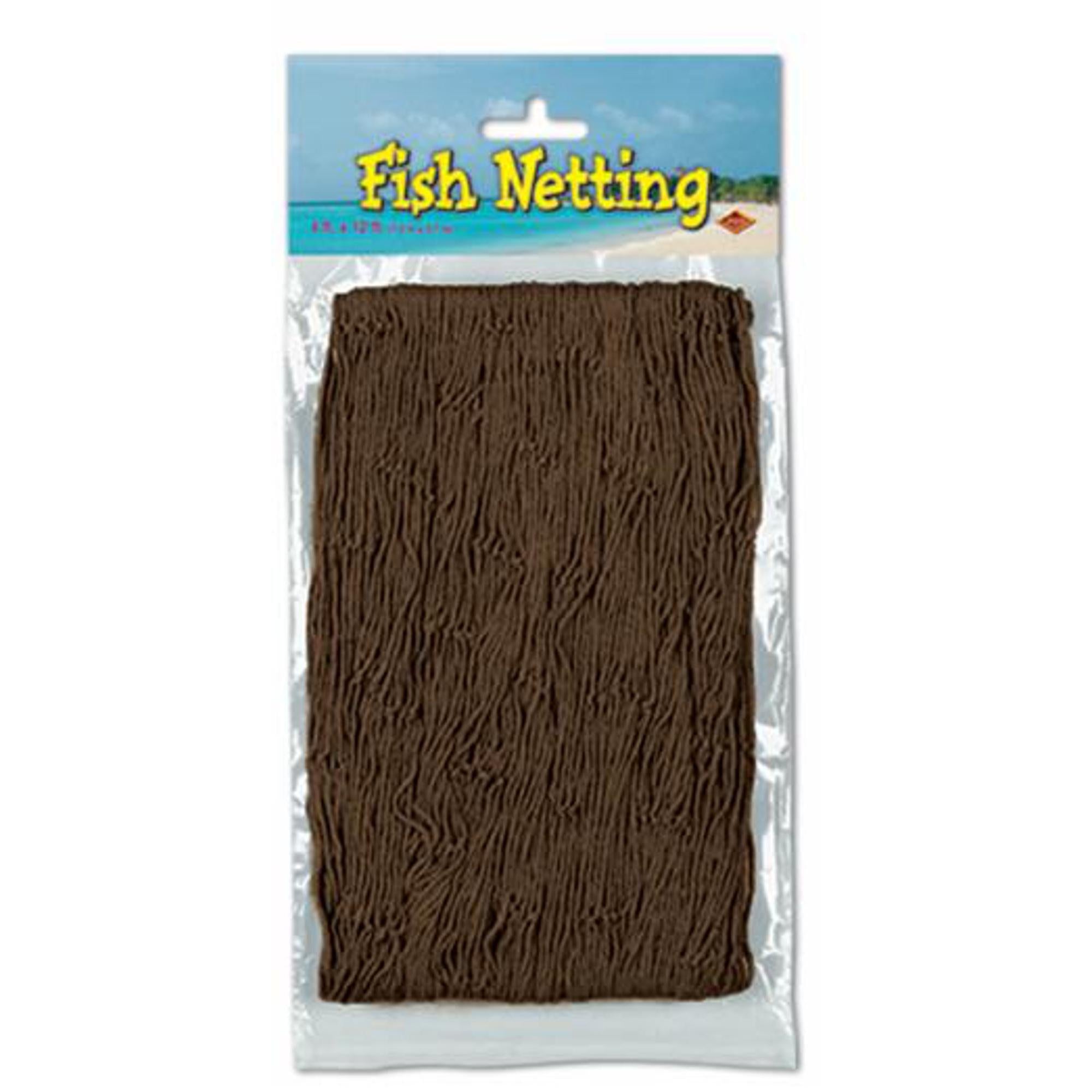 Brown Fish Netting - 4'X12' Single Pack — Shimmer & Confetti
