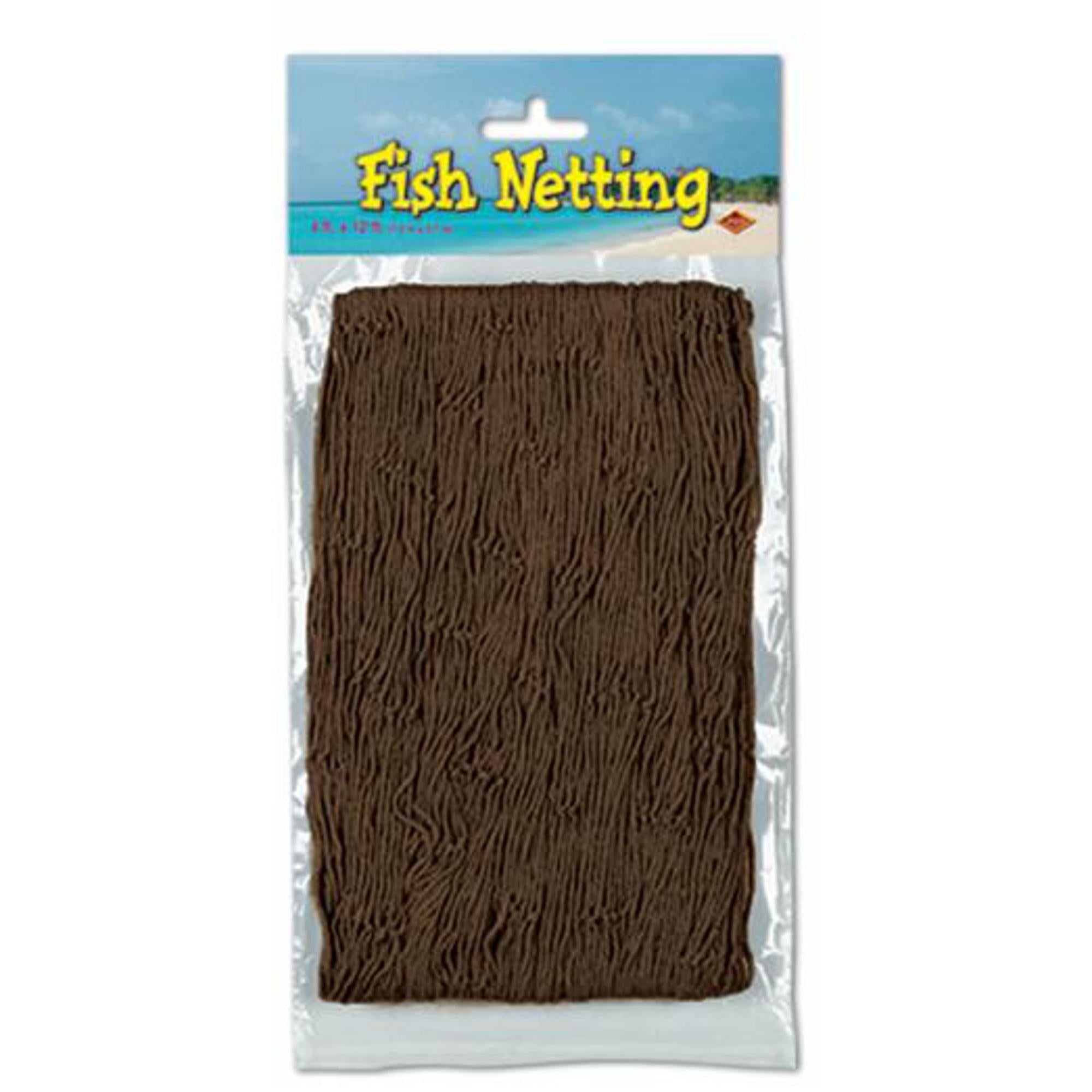 decorative fish net brown Brown Fish Netting