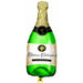 "Bubbly Wine Bottle Balloon Set With Helium Tank - 36 Inch"