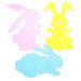 Bunny Silhouettes Bulk Pack.