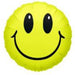 "Cheerful Smile Face Yellow Balloon, 18" Round - S40 Package"
