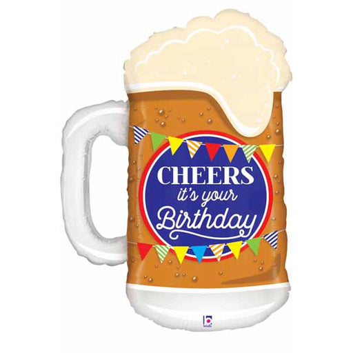 Cheers Birthday Beer Balloon Package