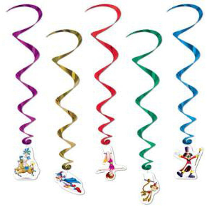 Circus Whirls - 5 Pack (3 Feet)