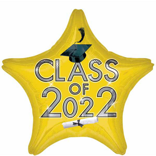 Class Of 2022 Yellow Star S15 Flat - 19 Inches