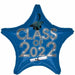 "Class Of 2022 Blue 19" Star S15 Flat Backpack"