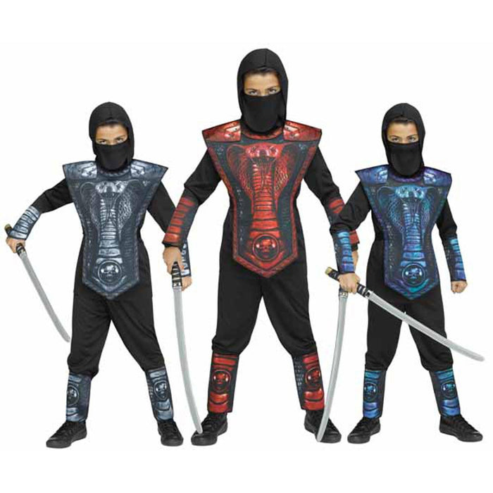 Cobra Ninja Child Costume - Size 8/10 (1/Pk)