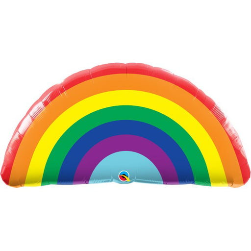 Colorful 36" Foil Balloon Shapes - Bright Rainbow Pkg