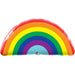 Colorful 36" Foil Balloon Shapes - Bright Rainbow Pkg