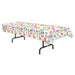 "Colorful "70" Plastic Table Cover - 54"X108""