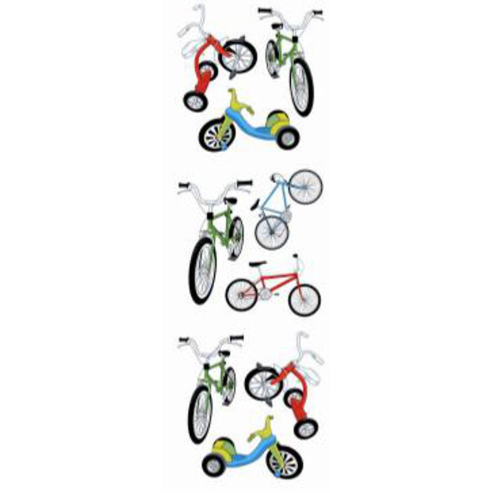 "Colorful Prismatic Bicycle Stickers - Small Package"
