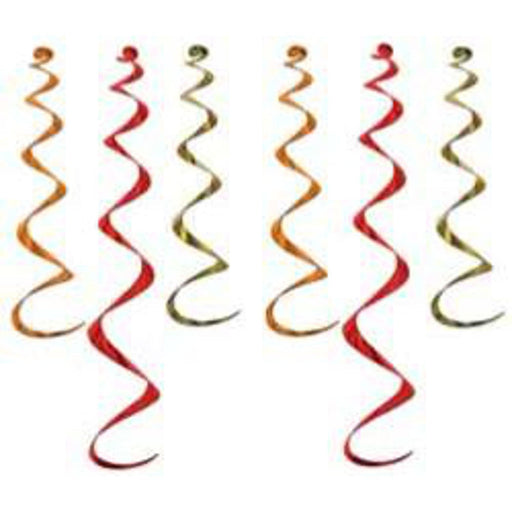 Colorful Set Of 6 Twirly Whirlys