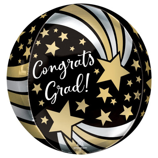 Congrats Grad Stars Balloon Package