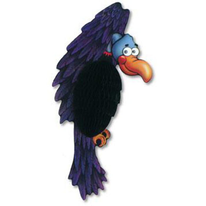 "Creepy 17" Hanging Vulture For Halloween Decor"