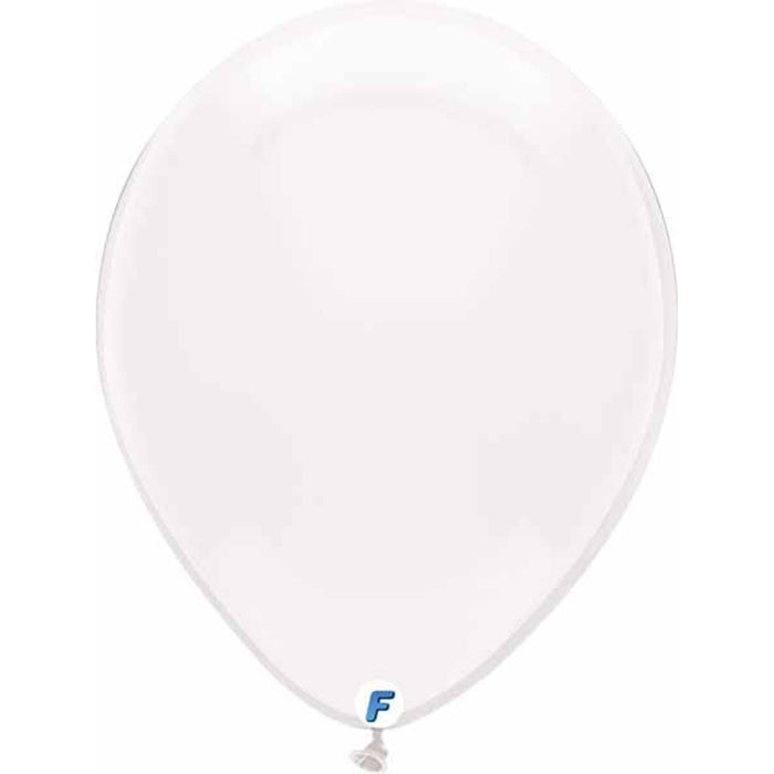 Crystal Clear 12" Balloons - 15/Bag.