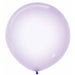 Crystal Pastel Lilac 24" Latex Balloons - 10 Pack