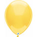 Crystal Yellow Balloons (15 Pack, 12 Inches) By Funsational.