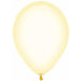 "Crystl Pastel Yellow 11" Latex Balloons - Pack Of 100"