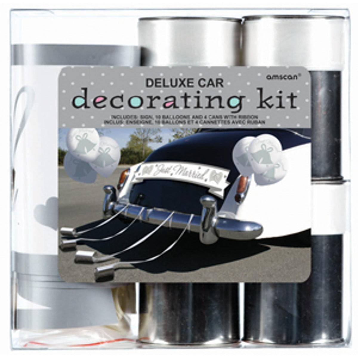 Deluxe Car Decorating Kit (6/Case) — Shimmer & Confetti