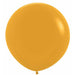 Deluxe Mustard 24" Latex Balloons 10/Bg.