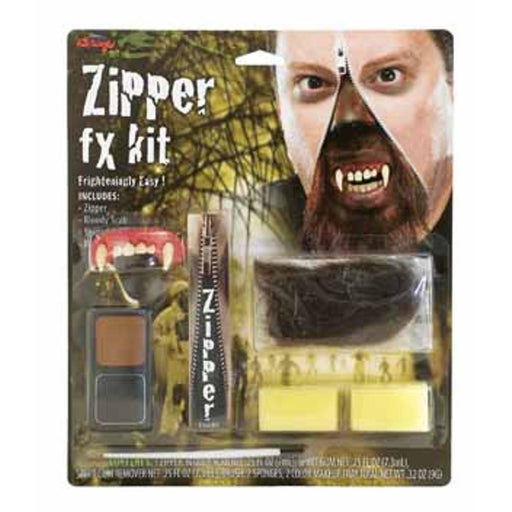 Deluxe Werewolf Fx Zipper Kit.